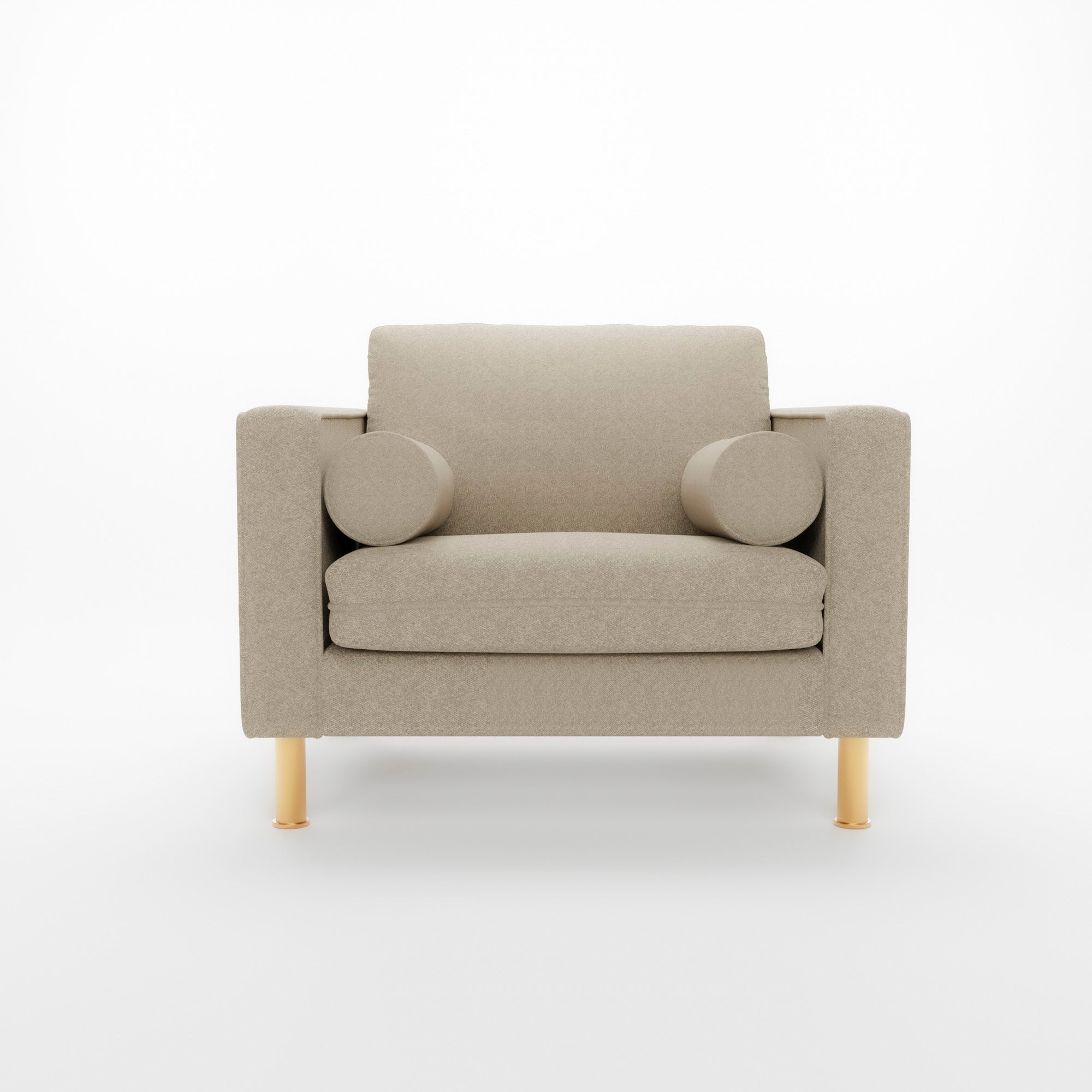 Palo Sofa | Chair (3.5 feet) | Removable Fabrics