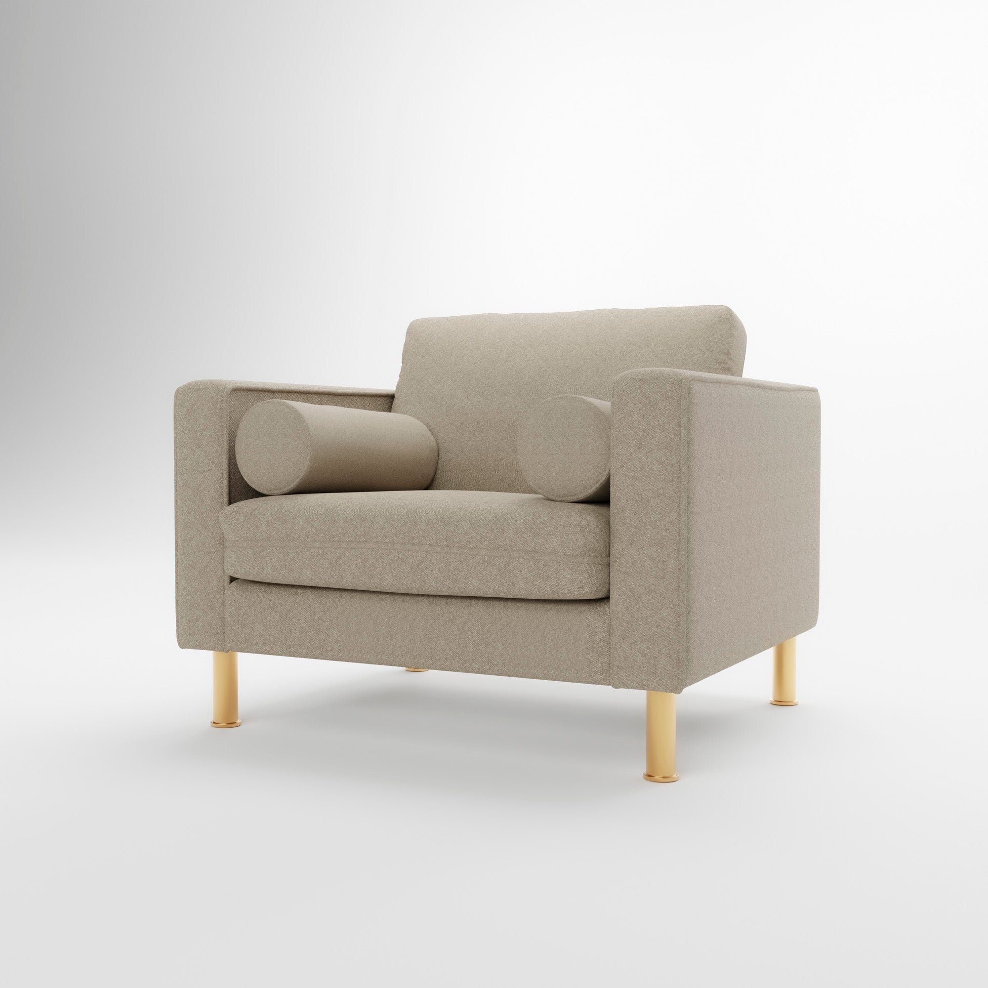 Palo Sofa | Chair (3.5 feet) | Removable Fabrics