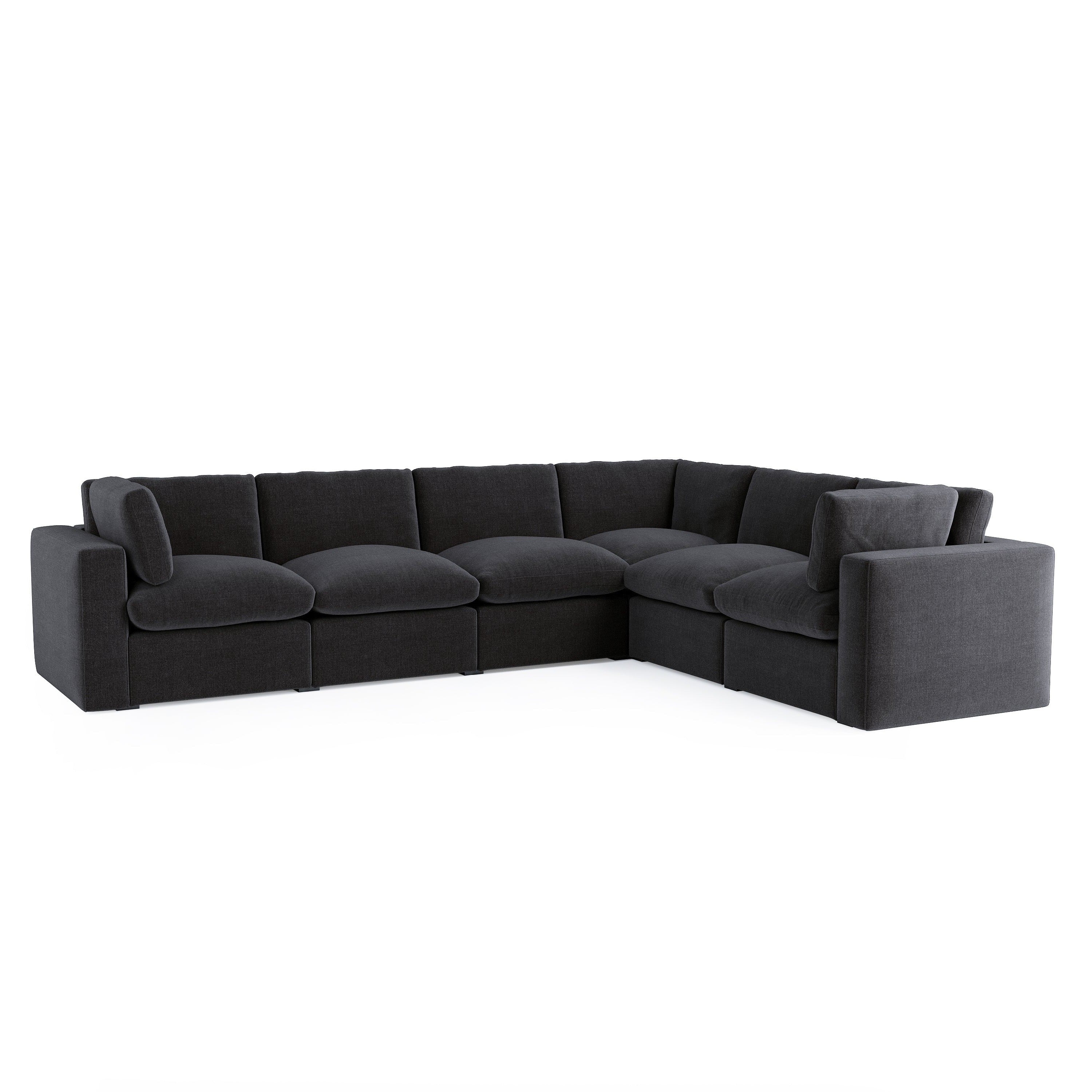 charcoal left-sectional