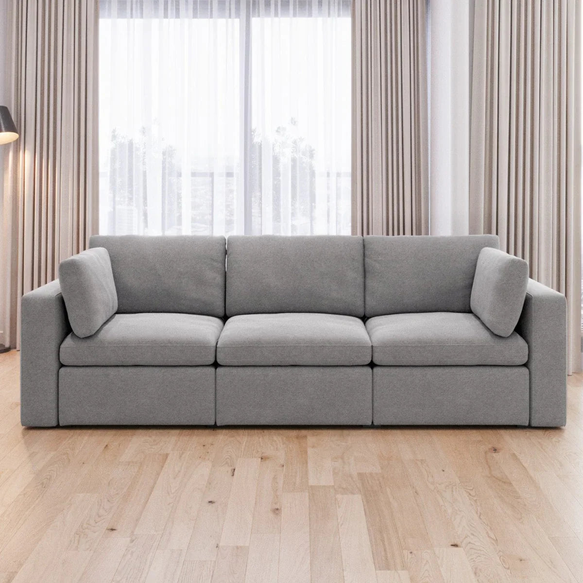 Node Sofa Set (3 Seater + Ottoman)